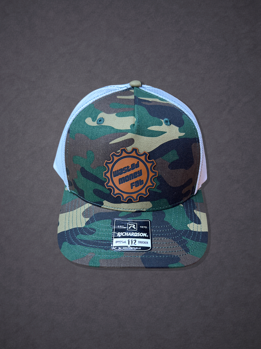White Camo WMF Hat