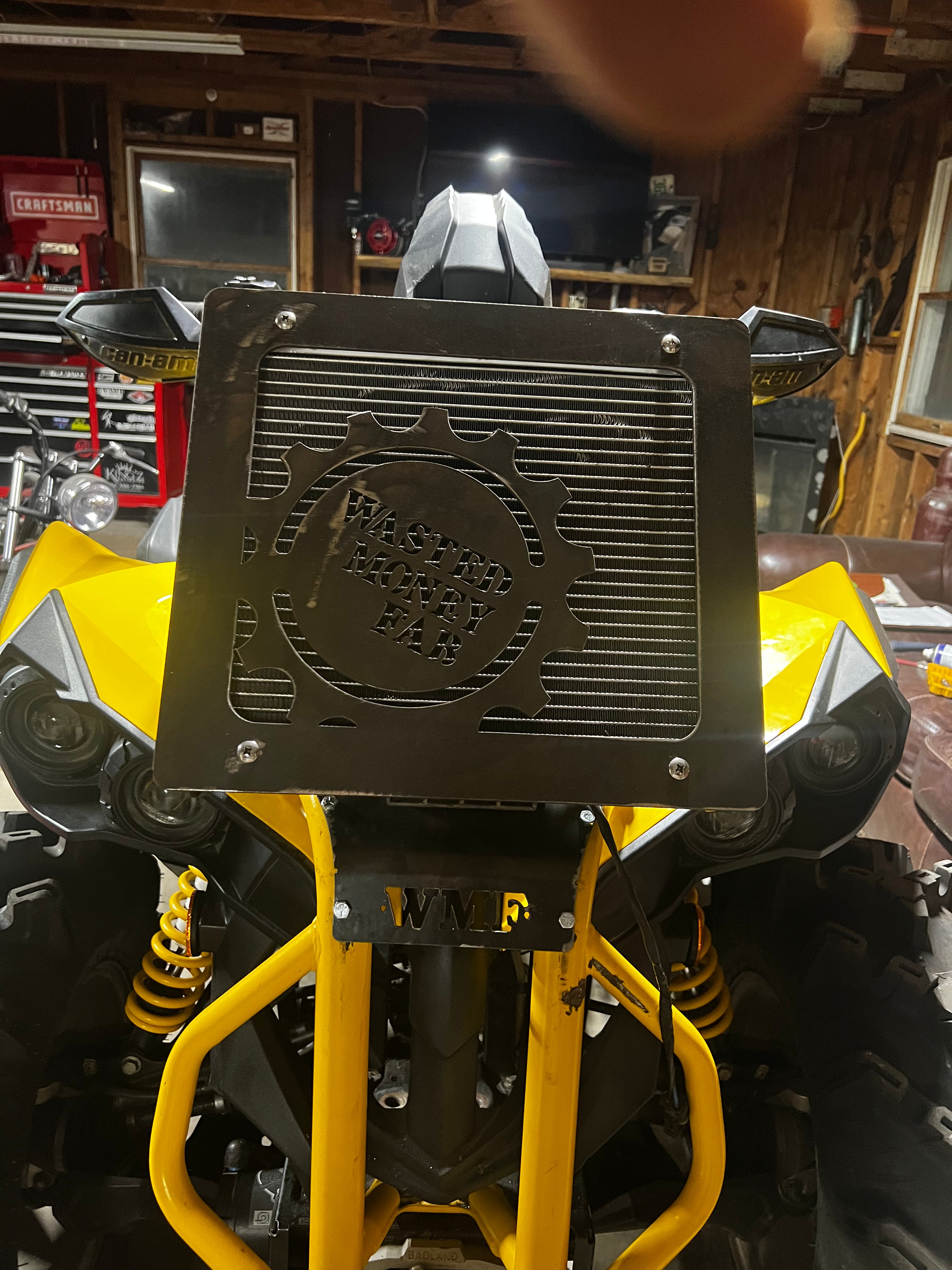 CAN AM RENEGADE BOLT ON RELOCATE KIT wastedmoneyfab