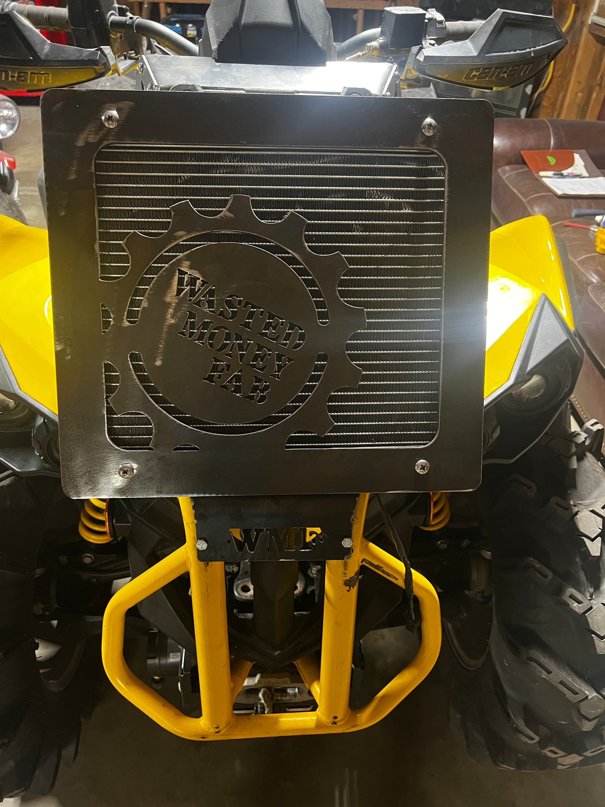 CAN AM RENEGADE BOLT ON RELOCATE KIT wastedmoneyfab