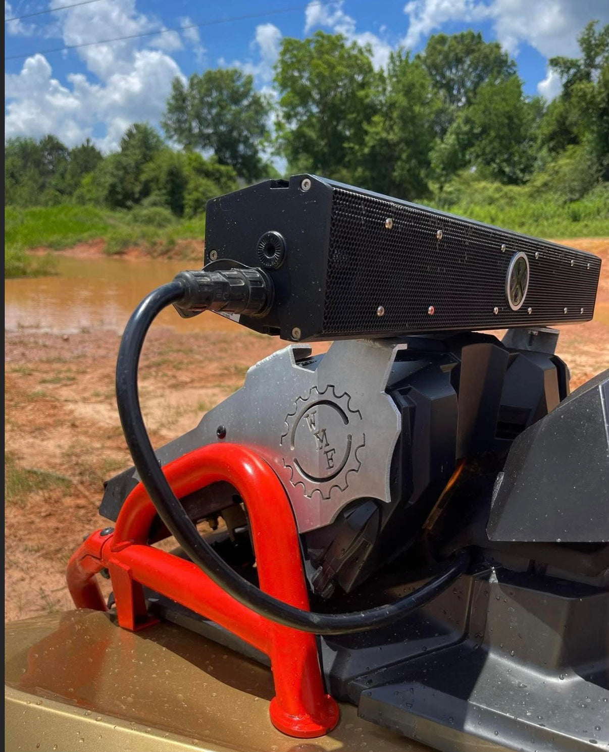 CANAM OUTLANDER LIGHTBAR/SOUNDBAR MOUNT wastedmoneyfab